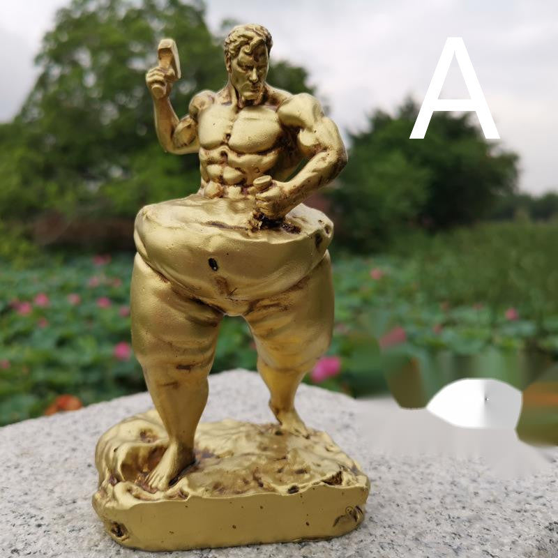 Self-carving Sculpture Decoration Resin Crafts