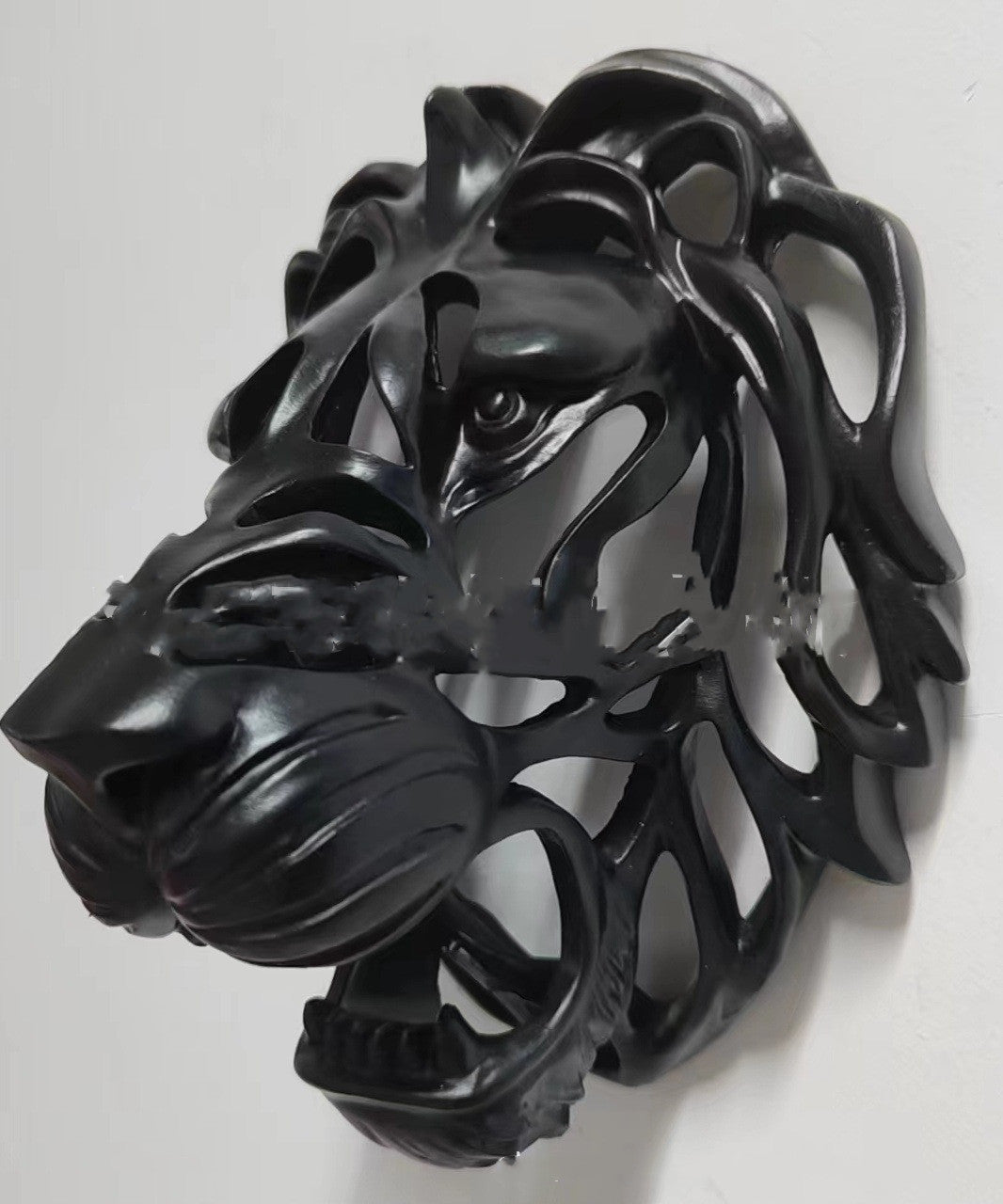 Lion Head Wall Sculpture Resin Crafts