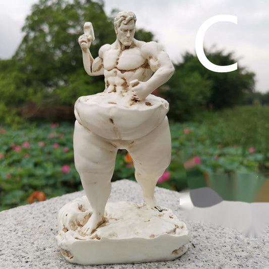 Self-carving Sculpture Decoration Resin Crafts