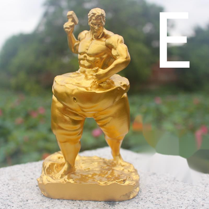 Self-carving Sculpture Decoration Resin Crafts